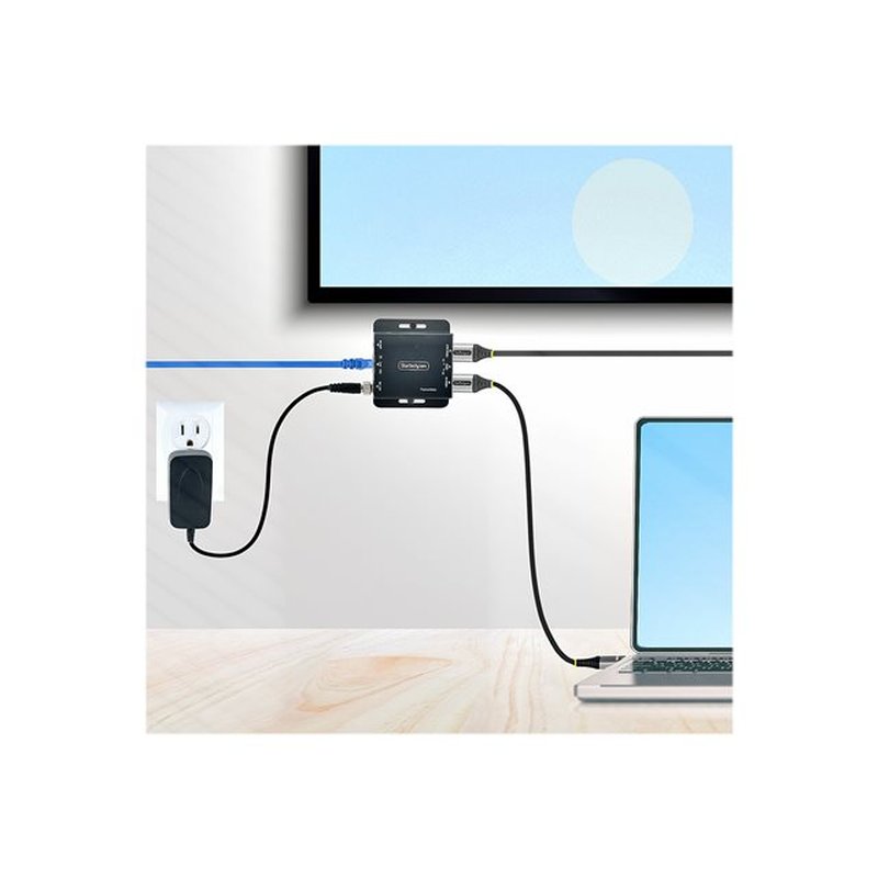 StarTech.com Extensor HDMI por CAT5/CAT6, 4K de 30Hz, para 39m o 1080p para 70m, Alargador HDMI, Juego Transmisor y Receptor PoC HDMI, Infrarrojos - para Vídeo Local - Imagen 12