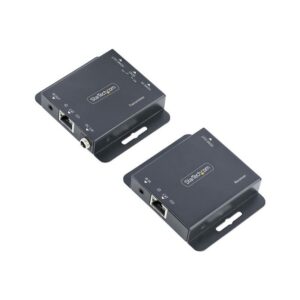 StarTech.com Extensor HDMI por CAT5/CAT6, 4K de 30Hz, para 39m o 1080p para 70m, Alargador HDMI, Juego Transmisor y Receptor PoC HDMI, Infrarrojos - para Vídeo Local