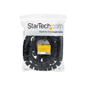 StarTech.com Manga de 2,5m en Espiral para Gestión de Cableado con Diámetro de 45mm