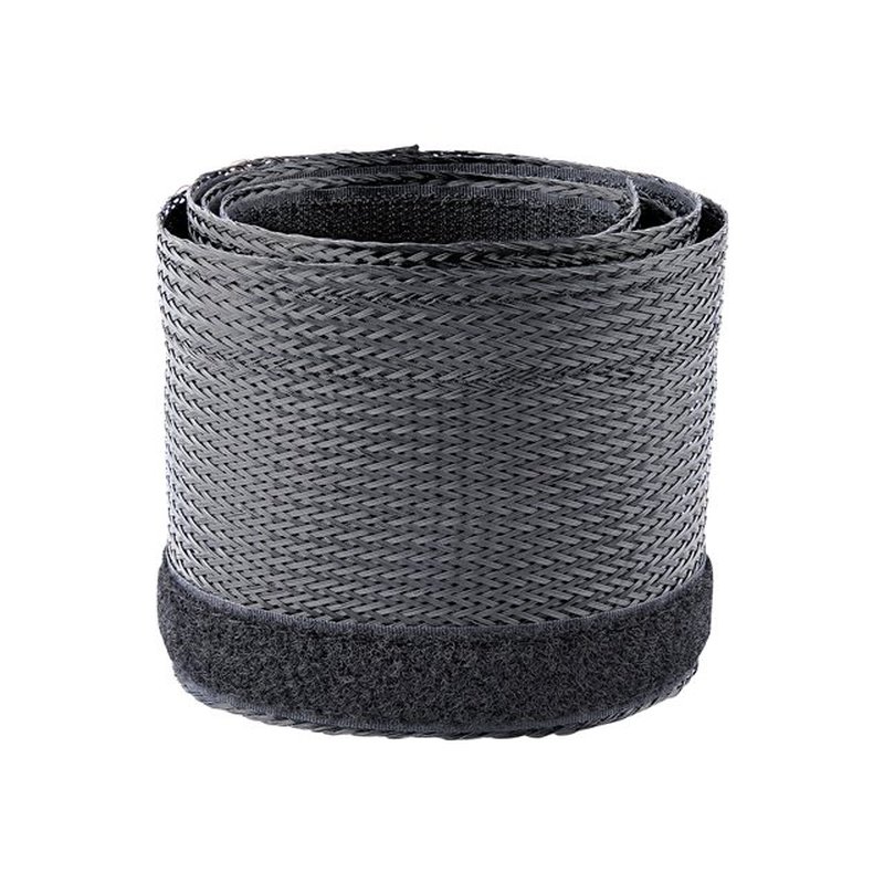 StarTech.com Manga de 3m de Gestión de Cableado, Conducto Pasacables Flexible de Cortar, 3cm de Dia. Manga Ocultacables de Poliéster para Administración de Cables, Negro - Imagen 10