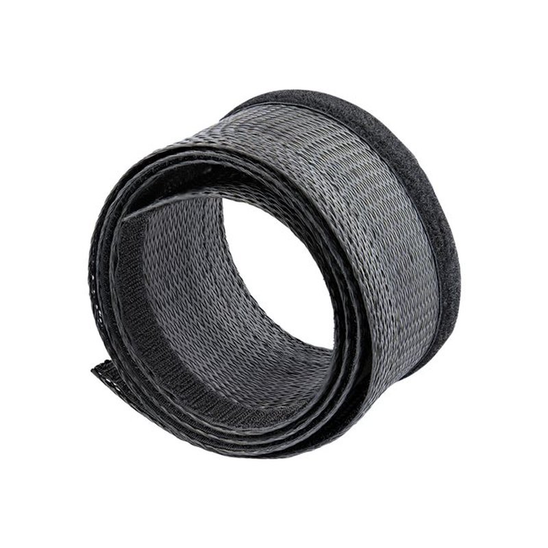 StarTech.com Manga de 3m de Gestión de Cableado, Conducto Pasacables Flexible de Cortar, 3cm de Dia. Manga Ocultacables de Poliéster para Administración de Cables, Negro - Imagen 11