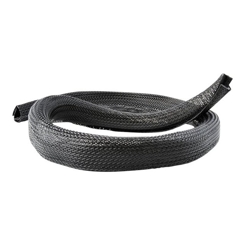 StarTech.com Manga de 3m de Gestión de Cableado, Conducto Pasacables Flexible de Cortar, 3cm de Dia. Manga Ocultacables de Poliéster para Administración de Cables, Negro - Imagen 12