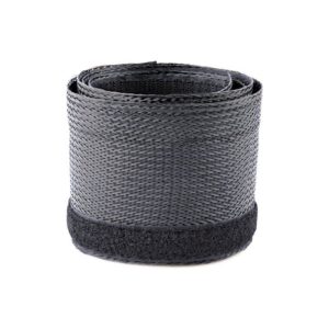 StarTech.com Manga de 3m de Gestión de Cableado, Conducto Pasacables Flexible de Cortar, 3cm de Dia. Manga Ocultacables de Poliéster para Administración de Cables, Negro