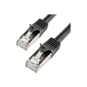 StarTech.com N6SPAT1MBK cable de red Negro 1 m Cat6 SF/UTP (S-FTP)