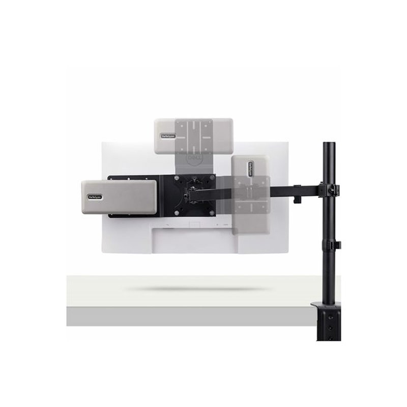 StarTech.com Soporte Bracket de Montaje VESA Compatible con 75x75/100x100 para NUC/Thin Client/Docking Stations - Soporte VESA para Mini PC - Imagen 9