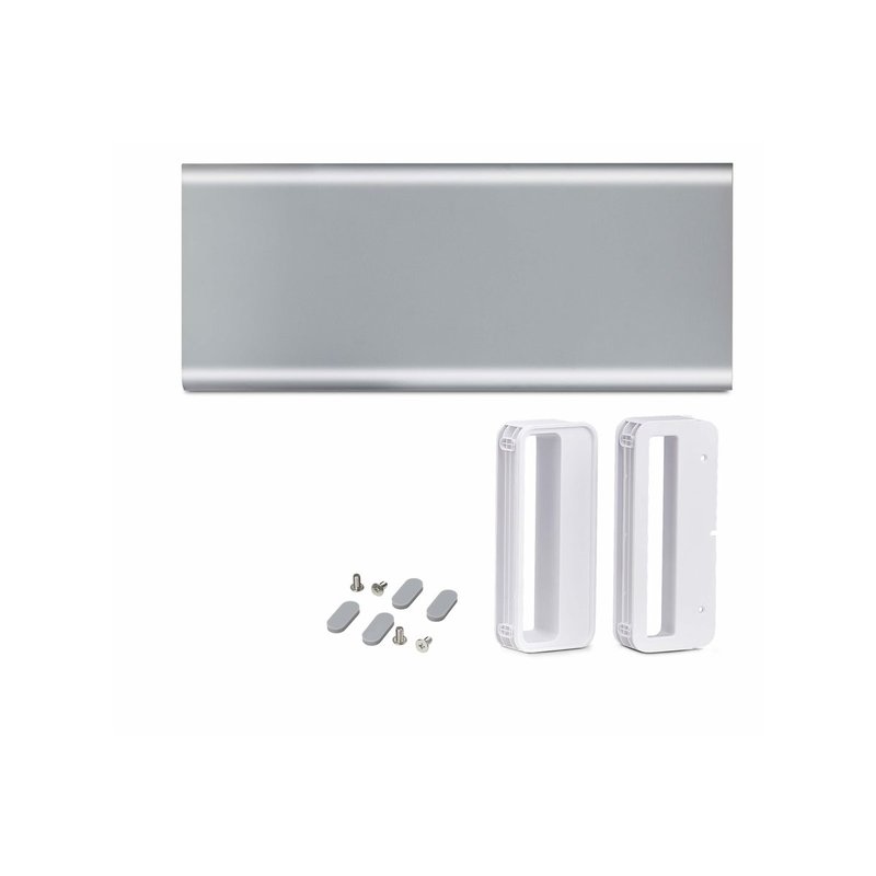 StarTech.com Soporte Elevador Ergonómico para Portátil o Monitor de Sobremesa - 15kg de Capacidad - 9cm de Altura Fija - Base de Acero