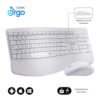 TECLADO + MOUSE SUBBLIM WIRELESS ERGO OFFICE PROWAVE DUAL WHITE TECLADO + MOUSE SUBBLIM WIRELESS ERGO OFFICE PROWAVE DUAL WHITE