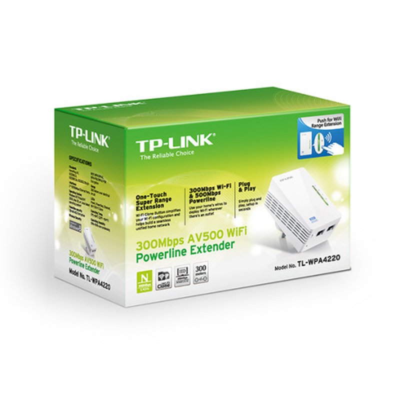 TP-Link AV500 300 Mbit/s Ethernet Wifi Blanco 1 pieza(s) - Imagen 5