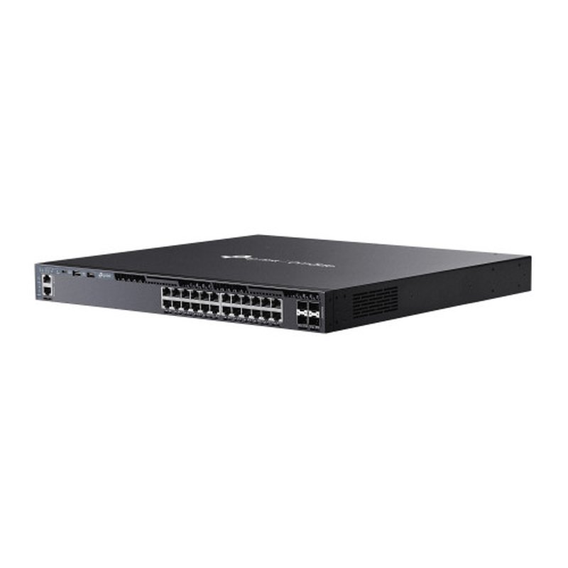 TP-Link Omada SG6428XHP switch Gestionado L3 Gigabit Ethernet (10/100/1000) Energía sobre Ethernet (PoE) 1U Negro TP-Link Omada SG6428XHP switch Gestionado L3 Gigabit Ethernet (10/100/1000) Energía sobre Ethernet (PoE) 1U Negro - Imagen 2