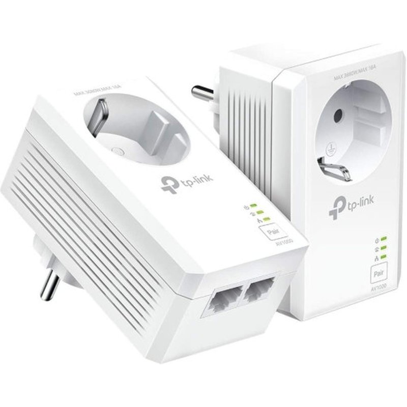 TP-Link TL-PA7027P KIT adaptador de red PowerLine 1000 Mbit/s Ethernet Blanco 2 pieza(s)