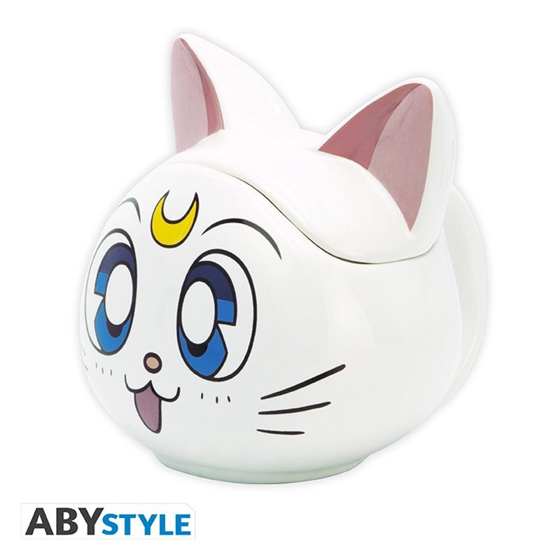 Taza 3d Abystyle Sailor Moon Artemis Taza 3d Abystyle Sailor Moon Artemis