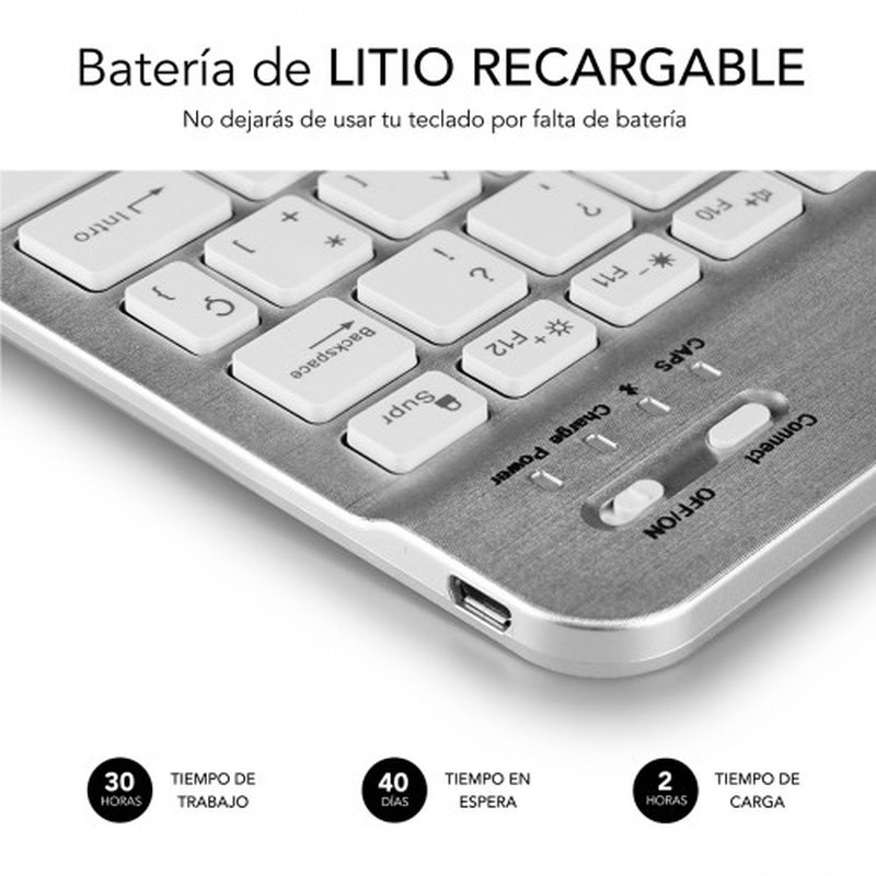 Teclado Tablet Subblim Sub - Kbt - Sm0001 Teclado Tablet Subblim Sub - Kbt - Sm0001 - Imagen 4