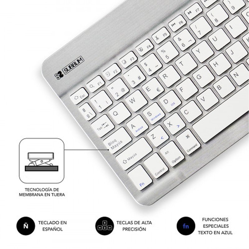 Teclado Tablet Subblim Sub - Kbt - Sm0001 Teclado Tablet Subblim Sub - Kbt - Sm0001 - Imagen 5