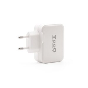 TooQ Cargador de Pared doble puerto USB-C + USB A, 27W TooQ Cargador de Pared doble puerto USB-C + USB A, 27W
