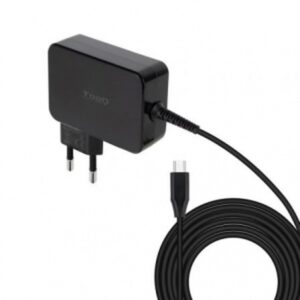 TooQ Cargador de portátil GAN USB-C PD3.0 90W, Negro