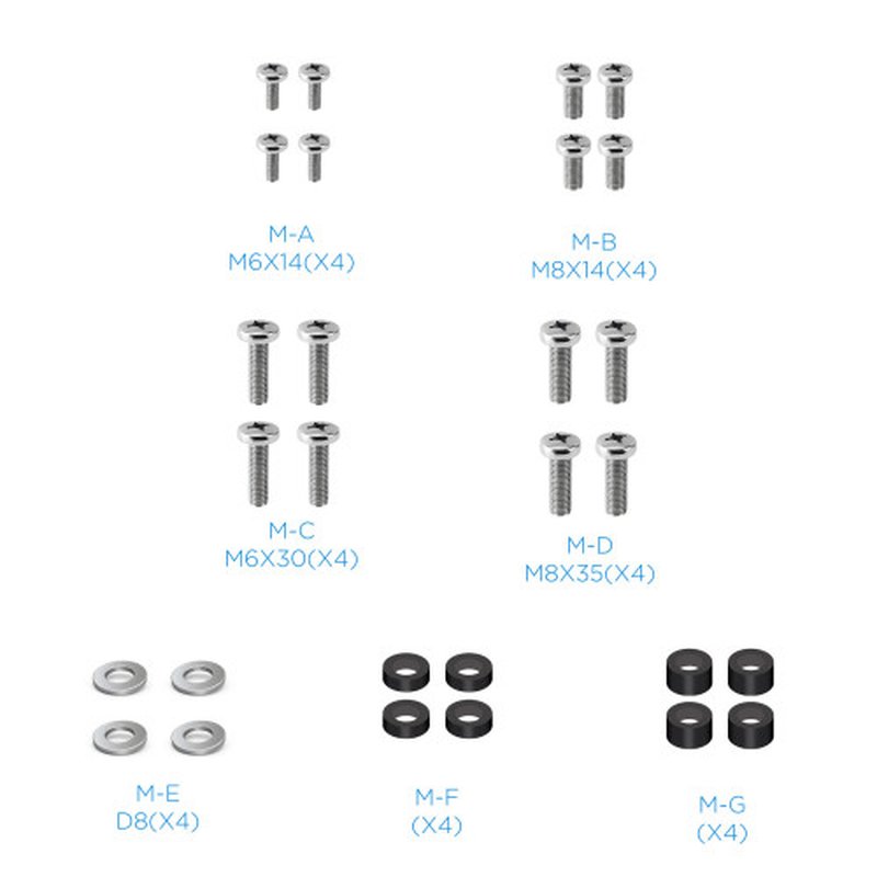 TooQ Hera Soporte de Suelo de Aluminio con Ruedas para Pantalla 37"-86" - Imagen 6