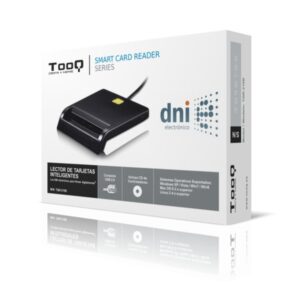 TooQ LECTOR DE TARJETA DNIe EXTERNO USB 2.0 NEGRO TooQ LECTOR DE TARJETA DNIe EXTERNO USB 2.0 NEGRO