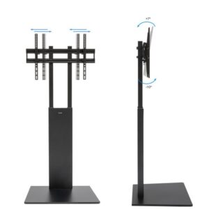 TooQ “Mirror” Soporte de Suelo para Pantallas 32"- 85", Negro