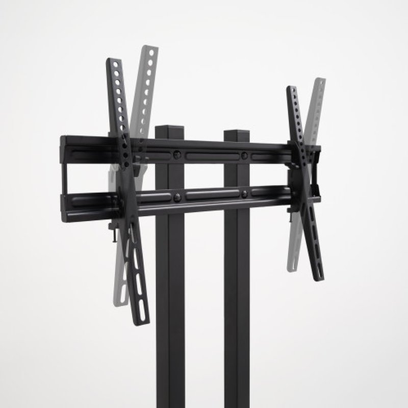 TooQ “Mirror” Soporte de Suelo para Pantallas 32"- 85", Negro - Imagen 7