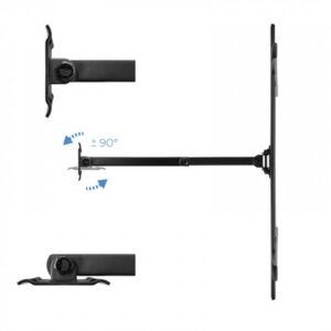 TooQ SOPORTE GIRATORIO E INCLINABLE PARA MONITOR / TV LCD, PLASMA DE 37-70, NEGRO