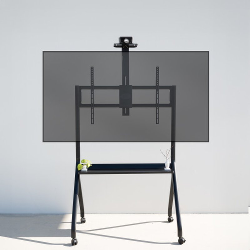 TooQ iStar Soporte de Suelo con Ruedas para Pantallas 55"- 100", Negro - Imagen 3