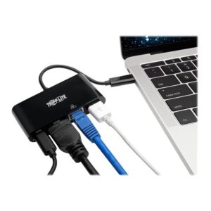 Tripp Lite U444-06N-HGUB-C base para portátil y replicador de puertos USB 3.2 Gen 2 (3.1 Gen 2) Type-C Negro Tripp Lite U444-06N-HGUB-C base para portátil y replicador de puertos USB 3.2 Gen 2 (3.1 Gen 2) Type-C Negro