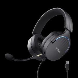 Trust GXT 490 FAYZO Auriculares Alámbrico Diadema Juego USB tipo A Negro