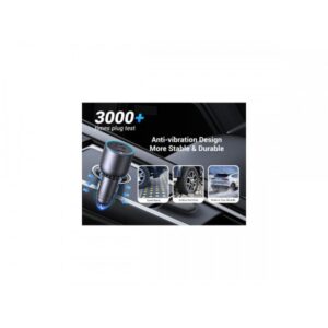 Ugreen 130W 3-Port Fast Car Char gray Auriculares, Ordenador portátil, Teléfono móvil, Portátil, Batería portátil, Teléfono Gris Encendedor de cigarrillos Auto Ugreen 130W 3-Port Fast Car Char gray Auriculares, Ordenador portátil, Teléfono móvil, Portátil, Batería portátil, Teléfono Gris Encendedor de cigarrillos Auto