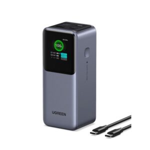 Ugreen 20000mAh 130W Fast Charging Powerbank Litio Gris