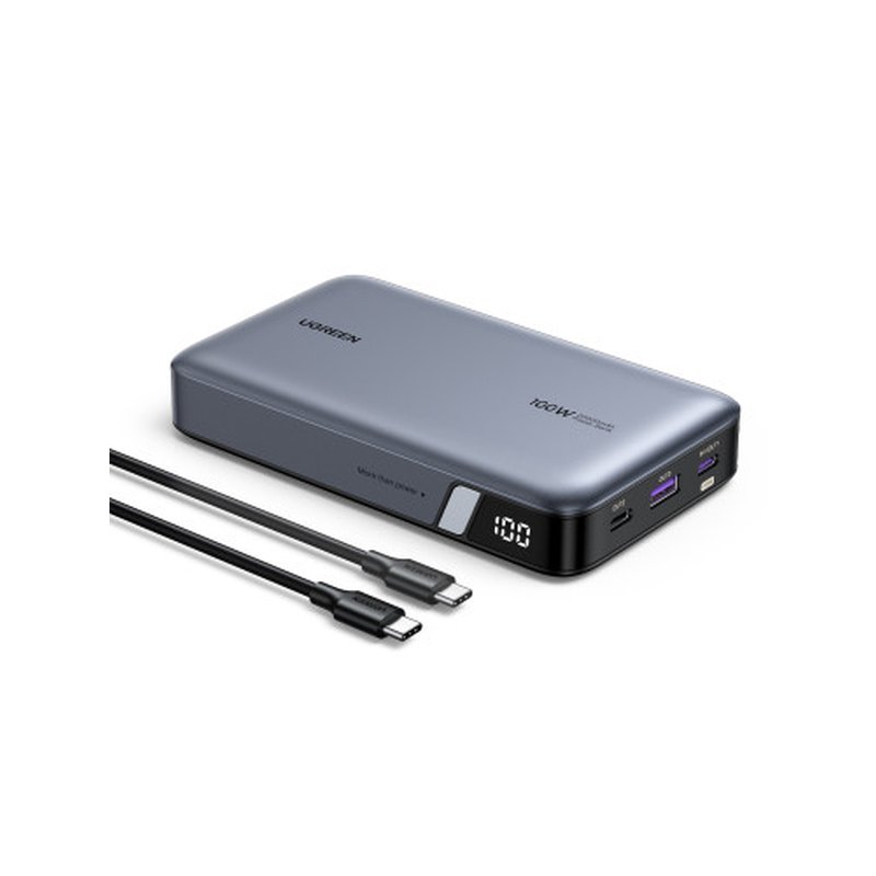 Ugreen 25188 batería externa 20000 mAh Gris Ugreen 25188 batería externa 20000 mAh Gris - Imagen 4