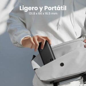 Ugreen 25742 batería externa Ión de litio 10000 mAh Negro
