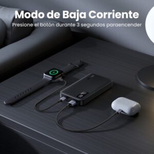 Ugreen 25742 batería externa Ión de litio 10000 mAh Negro