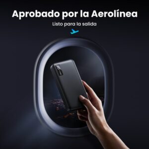 Ugreen 25742 batería externa Ión de litio 10000 mAh Negro