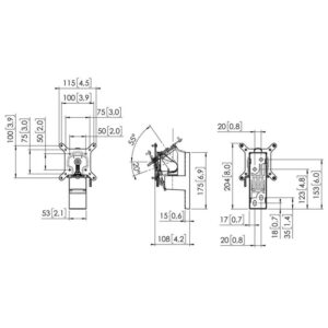 Alternative view of VOGELS SOPORTE (MOMO2116S) MONITOR ARM MOTION WHITE
