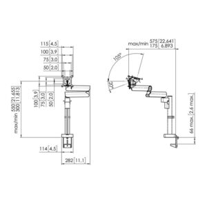 VOGELS SOPORTE (MOMO2137B) MONITOR ARM MOTION BLACK VOGELS SOPORTE (MOMO2137B) MONITOR ARM MOTION BLACK