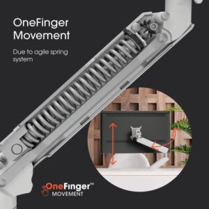 VOGELS SOPORTE (MOMO4127S) MONITOR ARM MOTION PLUS WHITE VOGELS SOPORTE (MOMO4127S) MONITOR ARM MOTION PLUS WHITE