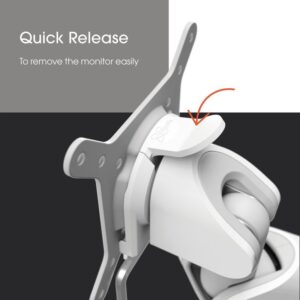 VOGELS SOPORTE (MOMO4136S) MONITOR ARM MOTION PLUS WHITE