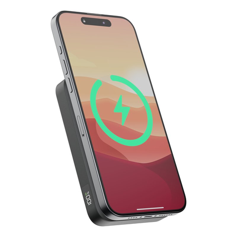 Xtorm Magnetic Wireless Powerbank - 10.000mAh - Midnight Black Xtorm Magnetic Wireless Powerbank - 10.000mAh - Midnight Black - Imagen 13