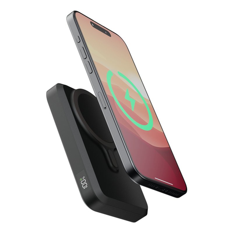 Xtorm Magnetic Wireless Powerbank - 10.000mAh - Midnight Black Xtorm Magnetic Wireless Powerbank - 10.000mAh - Midnight Black - Imagen 18