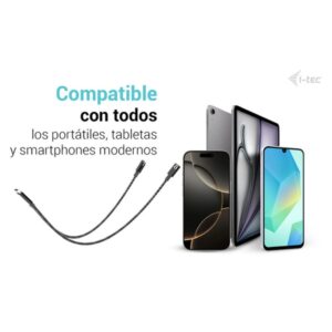 i-tec USB-C Cable Splitter Audio/Data + Power Delivery 100W i-tec USB-C Cable Splitter Audio/Data + Power Delivery 100W