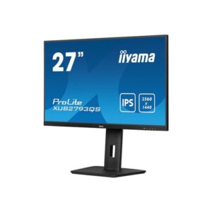 iiyama ProLite XUB2793QS-B7 pantalla para PC 68,6 cm (27") 2560 x 1440 Pixeles Quad HD LED Negro