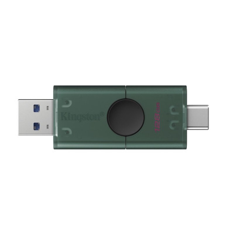 Kingston Technology DataTraveler 128GB USB-A + USB-C 3.2 Gen 1 DuoG2 Kingston Technology DataTraveler 128GB USB-A + USB-C 3.2 Gen 1 DuoG2 - Imagen 2