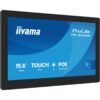 iiyama TW1623AS-B3P pantalla de señalización Panel plano interactivo 39,6 cm (15.6") LED Wifi 450 cd / m² Full HD Negro Pantalla táctil Procesador incorporado Android 24/7 iiyama TW1623AS-B3P pantalla de señalización Panel plano interactivo 39,6 cm (15.6") LED Wifi 450 cd / m² Full HD Negro Pantalla táctil Procesador incorporado Android 24/7