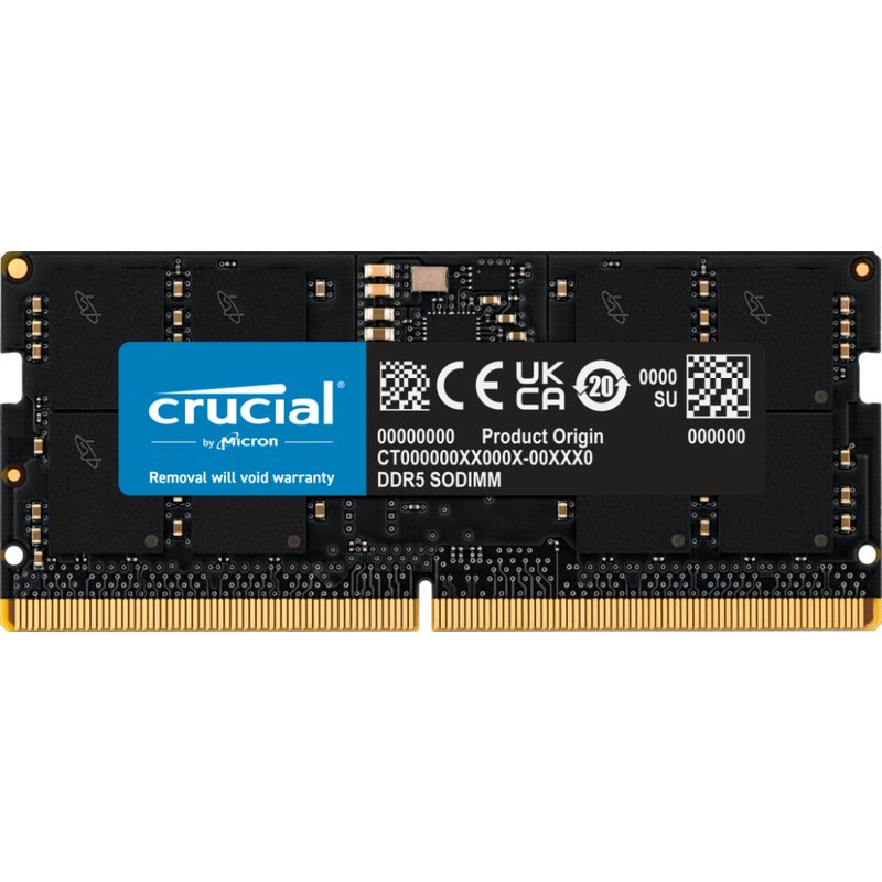 16GB DDR5-5600 SODIMM Crucial 16GB DDR5-5600 SODIMM Crucial