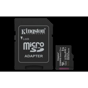 Kingston Technology 1TB microSDXC Canvas Select Plus Gen3 150MB/s A1 (Incluye adaptador de SD)