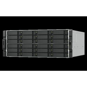 QNAP TS-h2477AXU-RP Servidor de almacenamiento Bastidor (4U) AMD Ryzen™ 7 7745 32 GB DDR5 0 TB QNAP QTS Negro, Gris