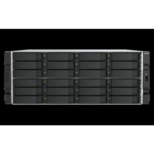 QNAP TS-h2477AXU-RP Servidor de almacenamiento Bastidor (4U) AMD Ryzen™ 7 7745 32 GB DDR5 0 TB QNAP QTS Negro, Gris