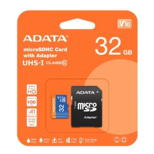 ADATA 32GB, microSDHC, Class 10 UHS-I Clase 10