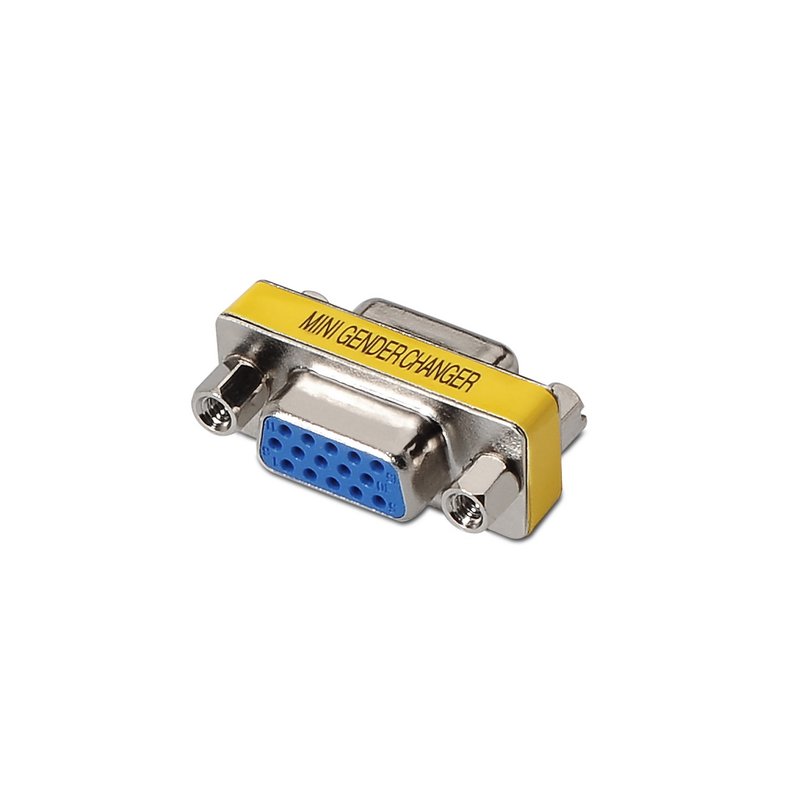 AISENS A114-0082 cambiador de género para cable VGA D-sub D-sub Azul, Plata AISENS A114-0082 cambiador de género para cable VGA D-sub D-sub Azul, Plata