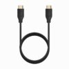 AISENS Cable HDMI V2.0 Premium Alta Velocidad / Hec 4K@60Hz 18Gbps, A/M-A/M, Negro, 1.0m